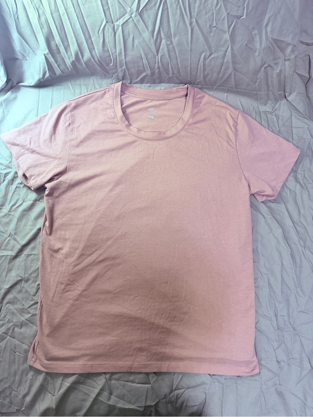 Everyday Crew Tee in Dusty Mauve